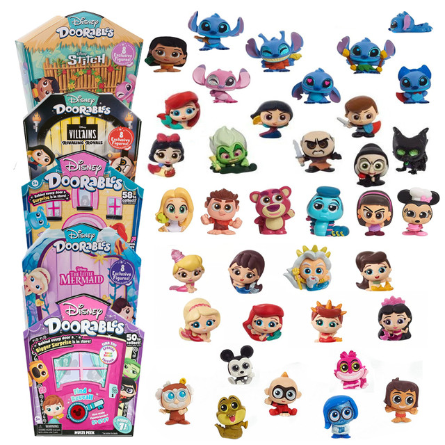 Disney Genuine Doorables Mini Figure Mystery Box Lilo & Stitch Disney  Princess Toy Story Dolls Collection Blind Box Toy Kid Gift - Blind Box -  AliExpress